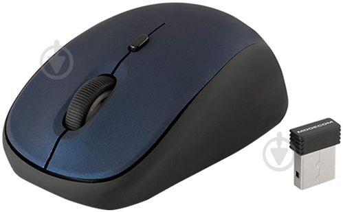 Миша MODECOM MC-WM6 USB (M-MC-0WM6-400) grey/blue - фото 2