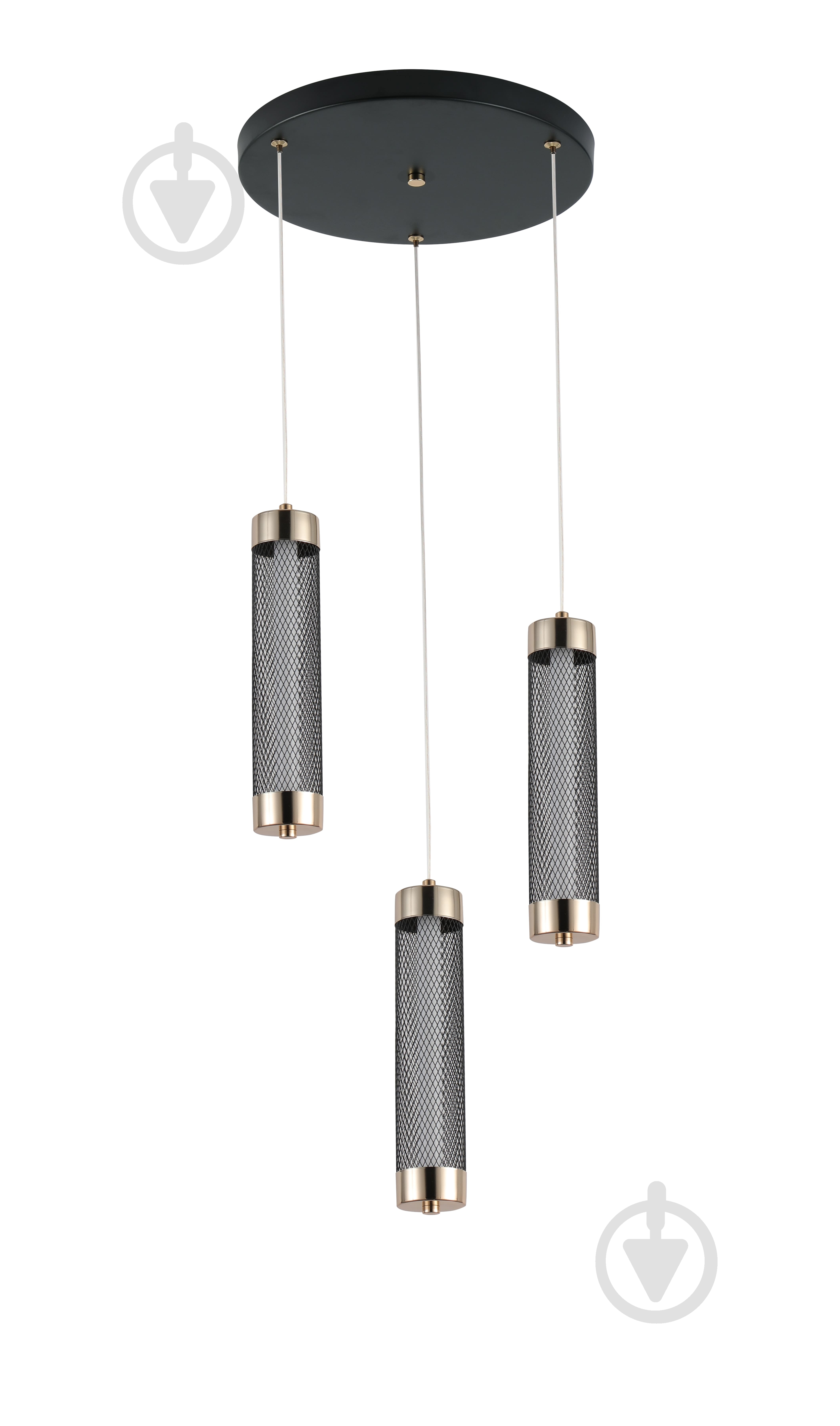 Підвіс Sensio Jade 24 Вт LED-модуль чорний/золото LS-2666/3PG-24W6500K - фото 1 Підвіс Sensio Jade 24 Вт LED-модуль чорний/золото LS-2666/3PG-24W6500K - фото 1