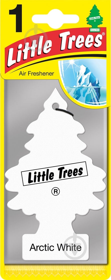 Ароматизатор подвесной Little Trees Белый лед - фото 1