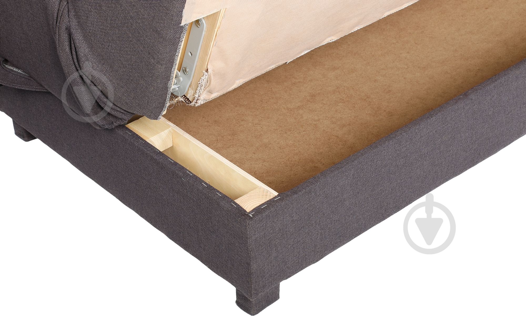 Диван прямой Берегиня Кантри темно-серый 1920x970x970 мм - фото 4