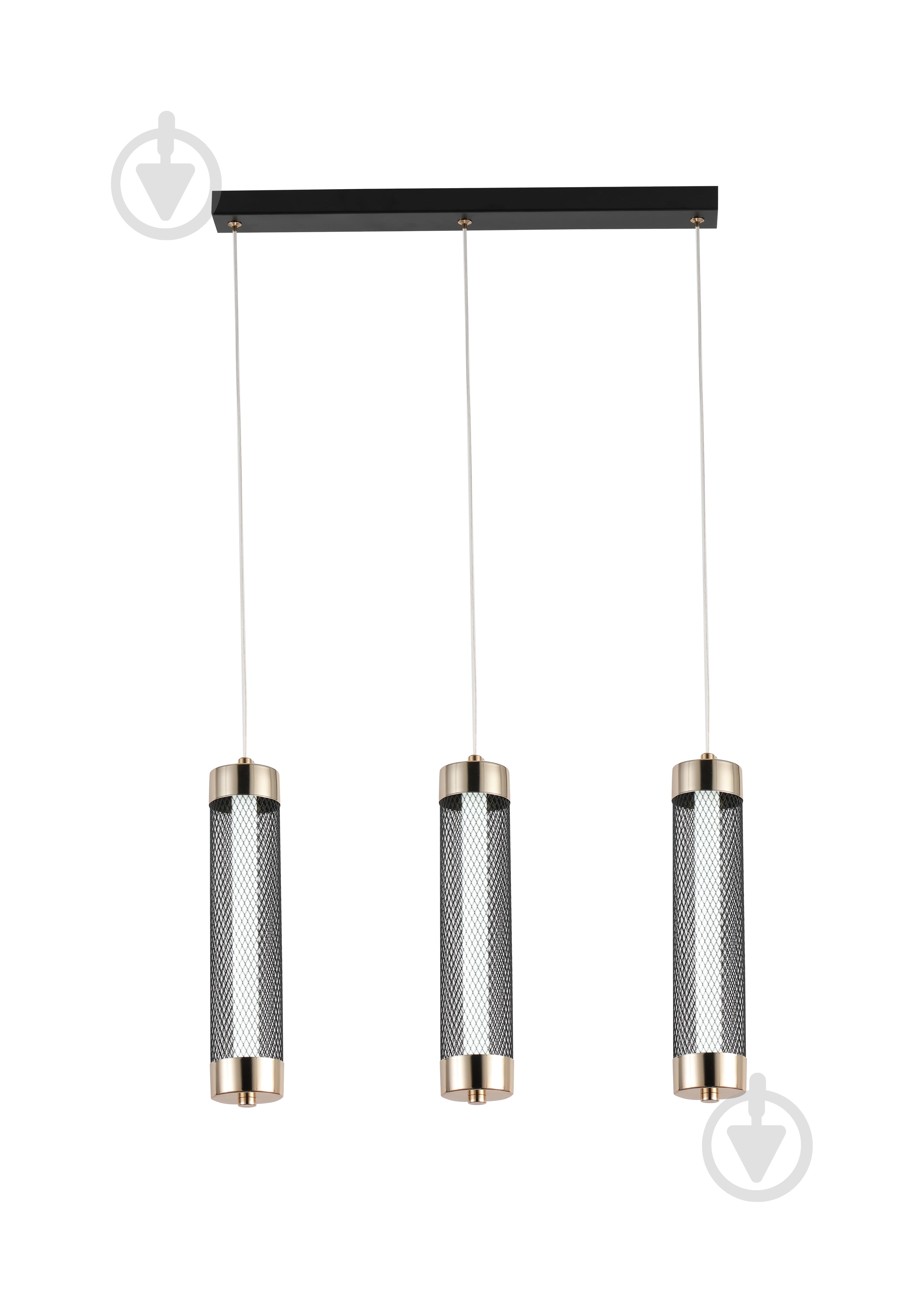 Подвес Sensio Jade 24 Вт /LED-модуль черный/золото LS-2666/3LG-24W6500K - фото 2 Подвес Sensio Jade 24 Вт /LED-модуль черный/золото LS-2666/3LG-24W6500K - фото 2