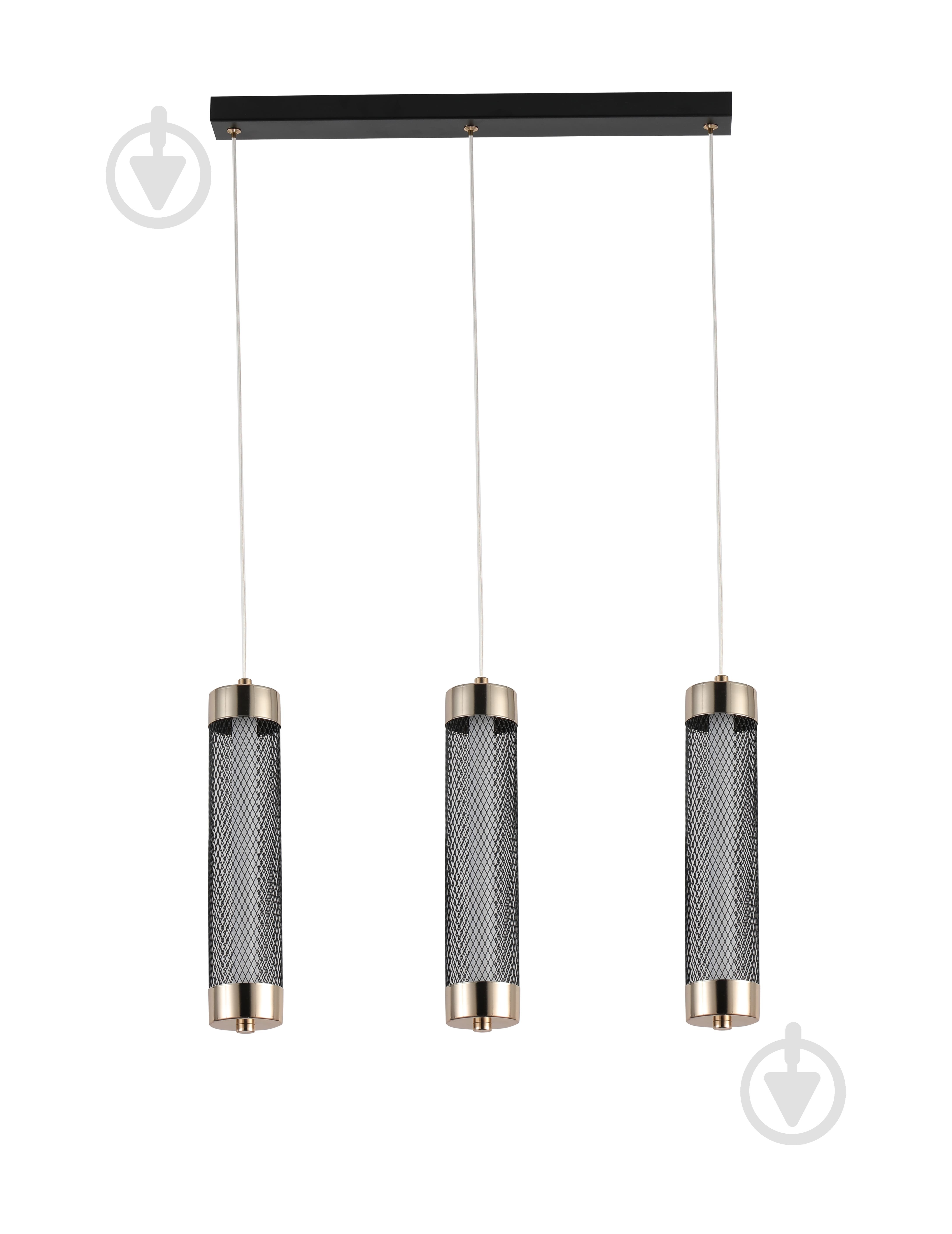 Подвес Sensio Jade 24 Вт /LED-модуль черный/золото LS-2666/3LG-24W6500K - фото 1 Подвес Sensio Jade 24 Вт /LED-модуль черный/золото LS-2666/3LG-24W6500K - фото 1