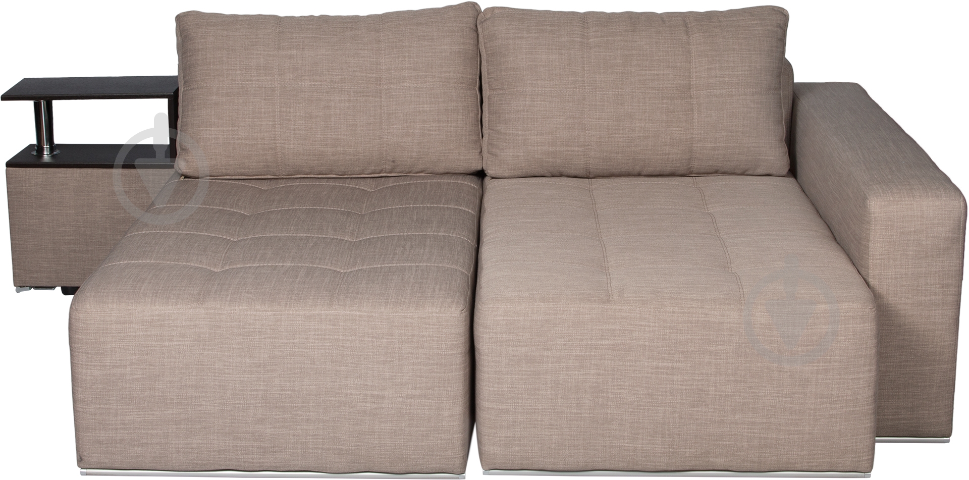 Диван угловой Малибу ткань Лара правый бежевый 2310x1580x680 мм - фото 3