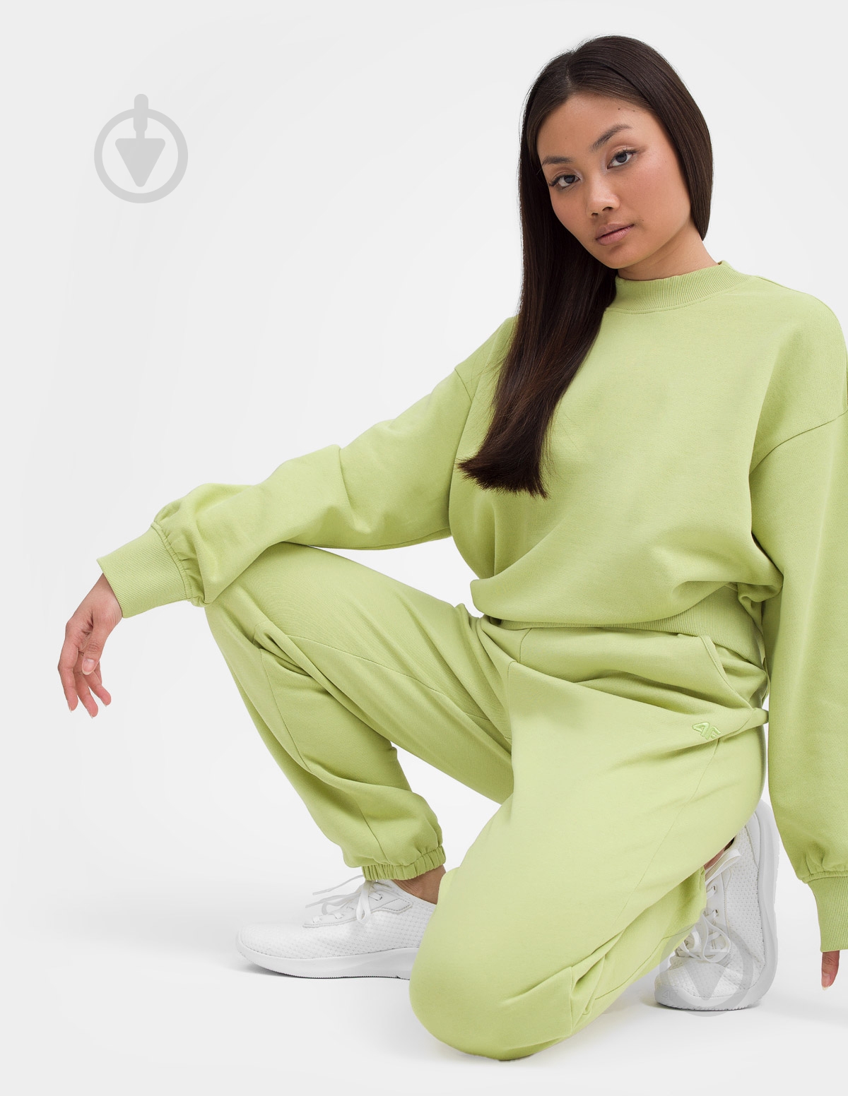 Свитшот 4F SWEATSHIRT 4FSS23TSWSF598-42S р.M зеленый - фото 4