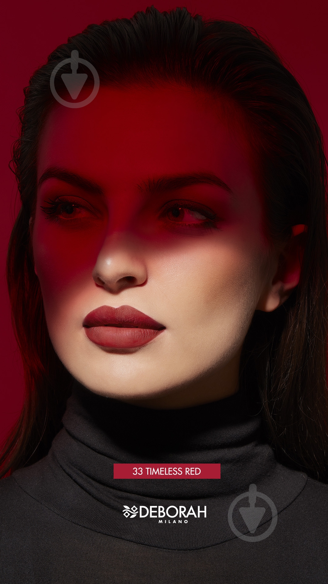Помада губная DEBORAH Red Mat 33 Timeless Red 4,4 г - фото 2