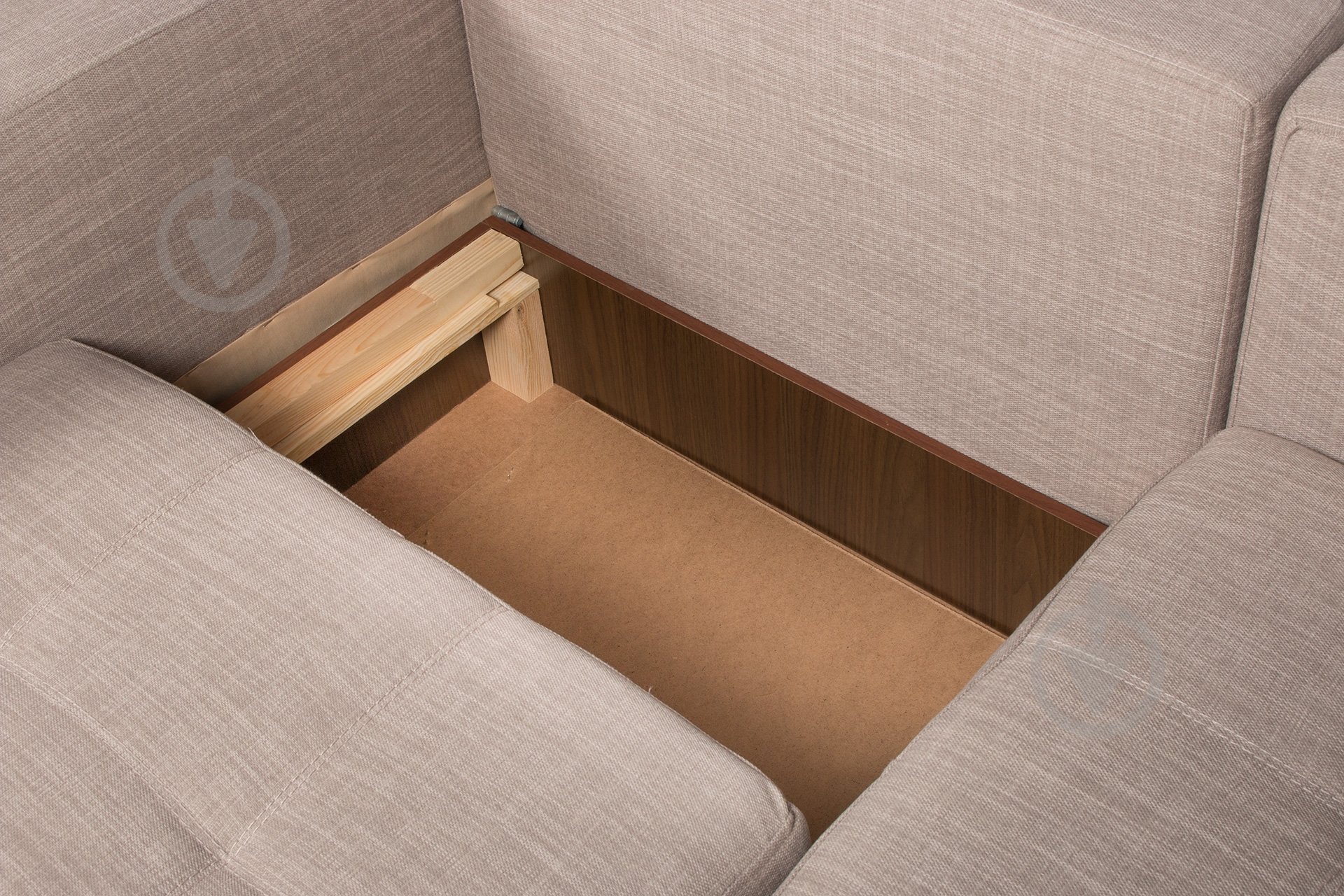 Диван кутовий Малібу тканина Лара лівий бежевий 2310x1580x680 мм - фото 6