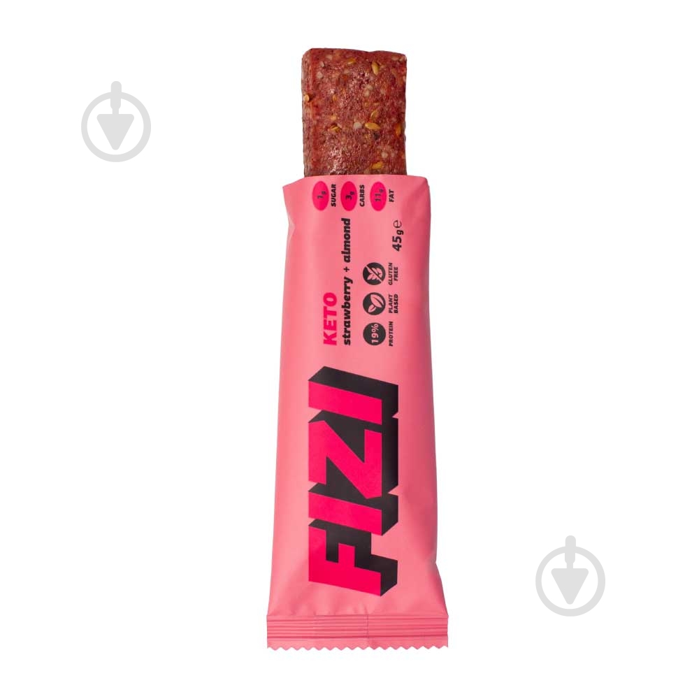 Батончик Fizi Strawberry+Almond - фото 2