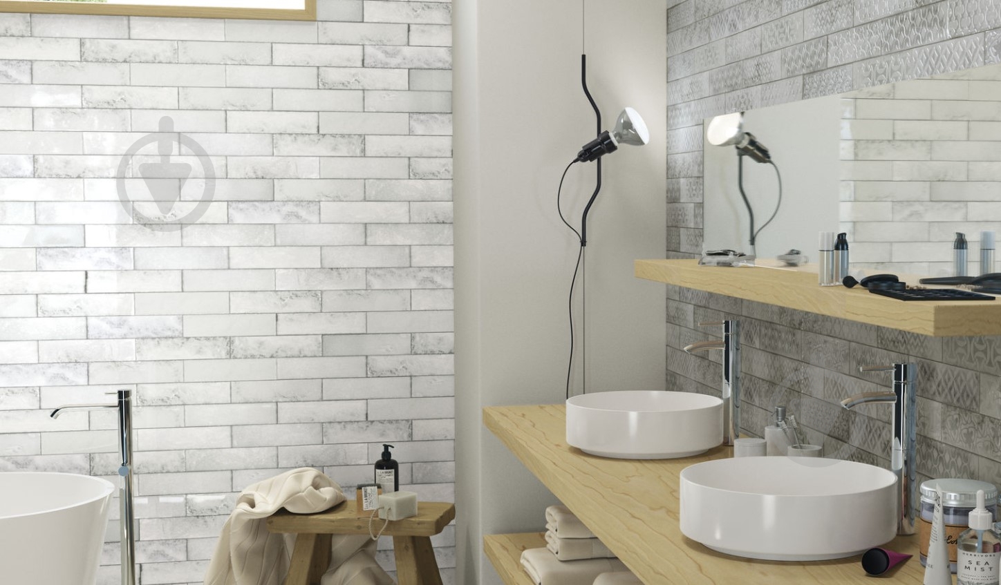 Плитка Cifre Drop Ivory 7,5x30 - фото 7