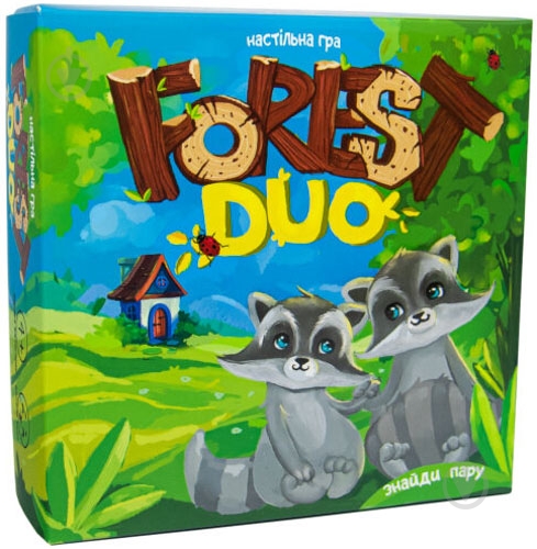 Игра настольная Strateg Forest Duo (укр.) 30867 - фото 1