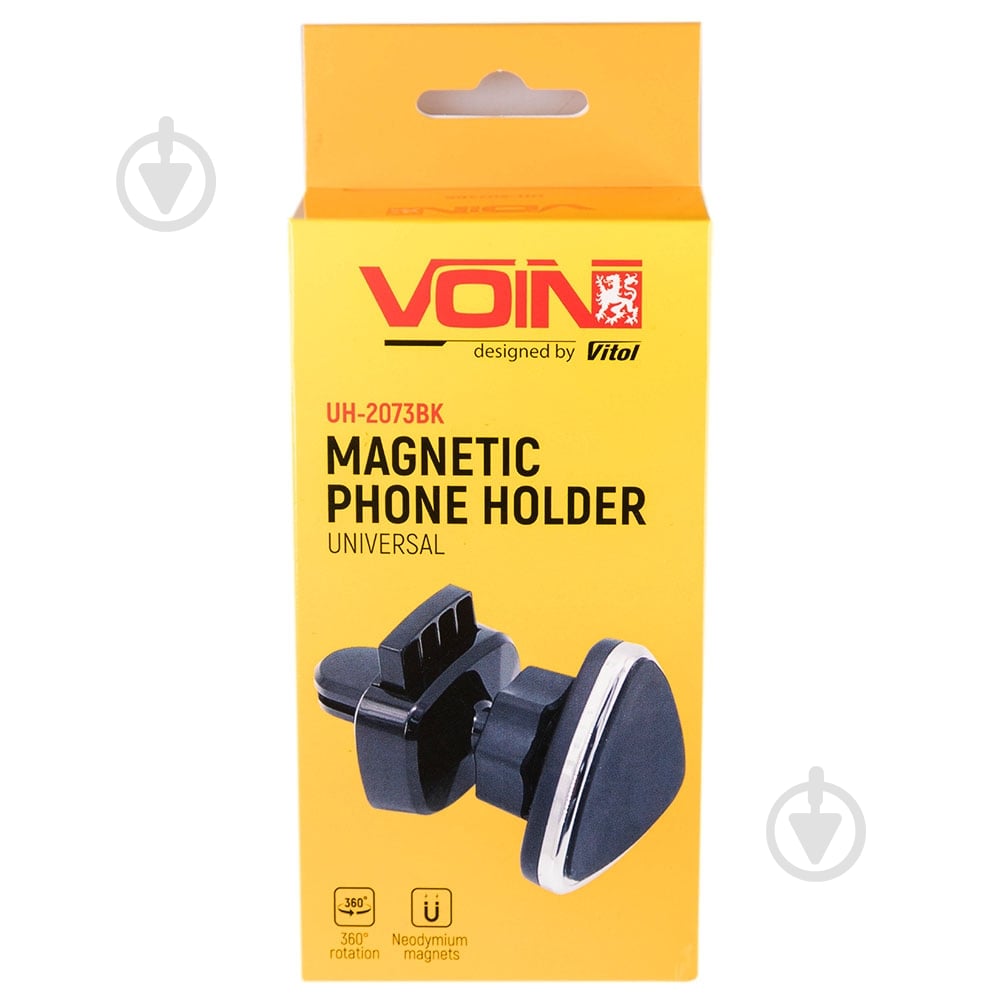 Автодержатель Voin UH -2073BK черный - фото 5