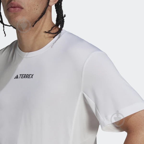 Футболка Adidas MT TEE HM4047 р.L белый - фото 4