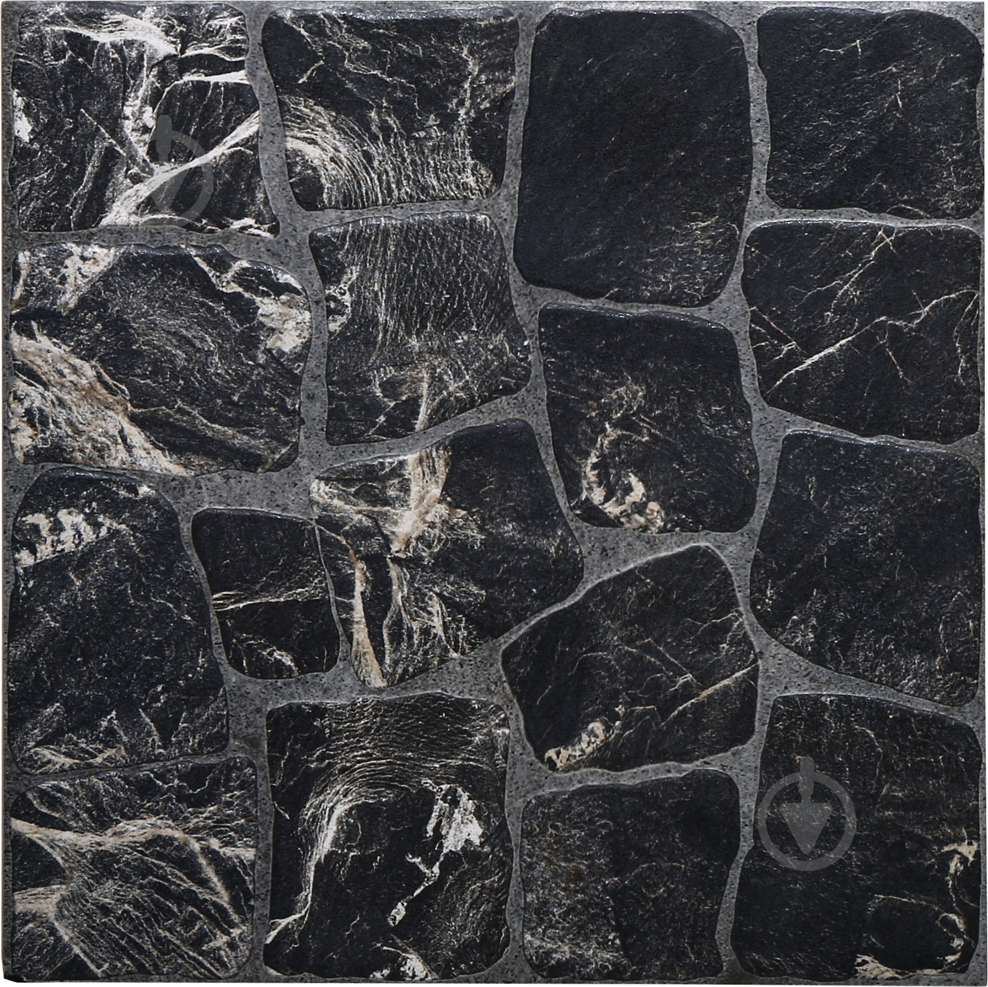 Плитка Cersanit Грес Памир графит 32,6x32,6 - фото 1