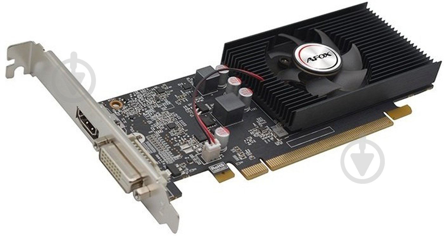 Відеокарта AFOX GeForce GT1030 GeForce GT1030 2GB GDDR5 64Bit DVI-HDMI low profile 2GB 64bit (AF1030-2048D5L4-V3) - фото 2