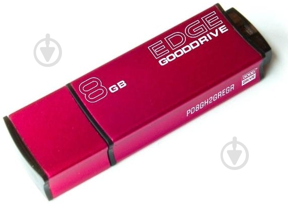 Флеш-память USB GOODRAM Edge 8 ГБ USB 2.0 red (PD8GH2GREGRR9) - фото 1