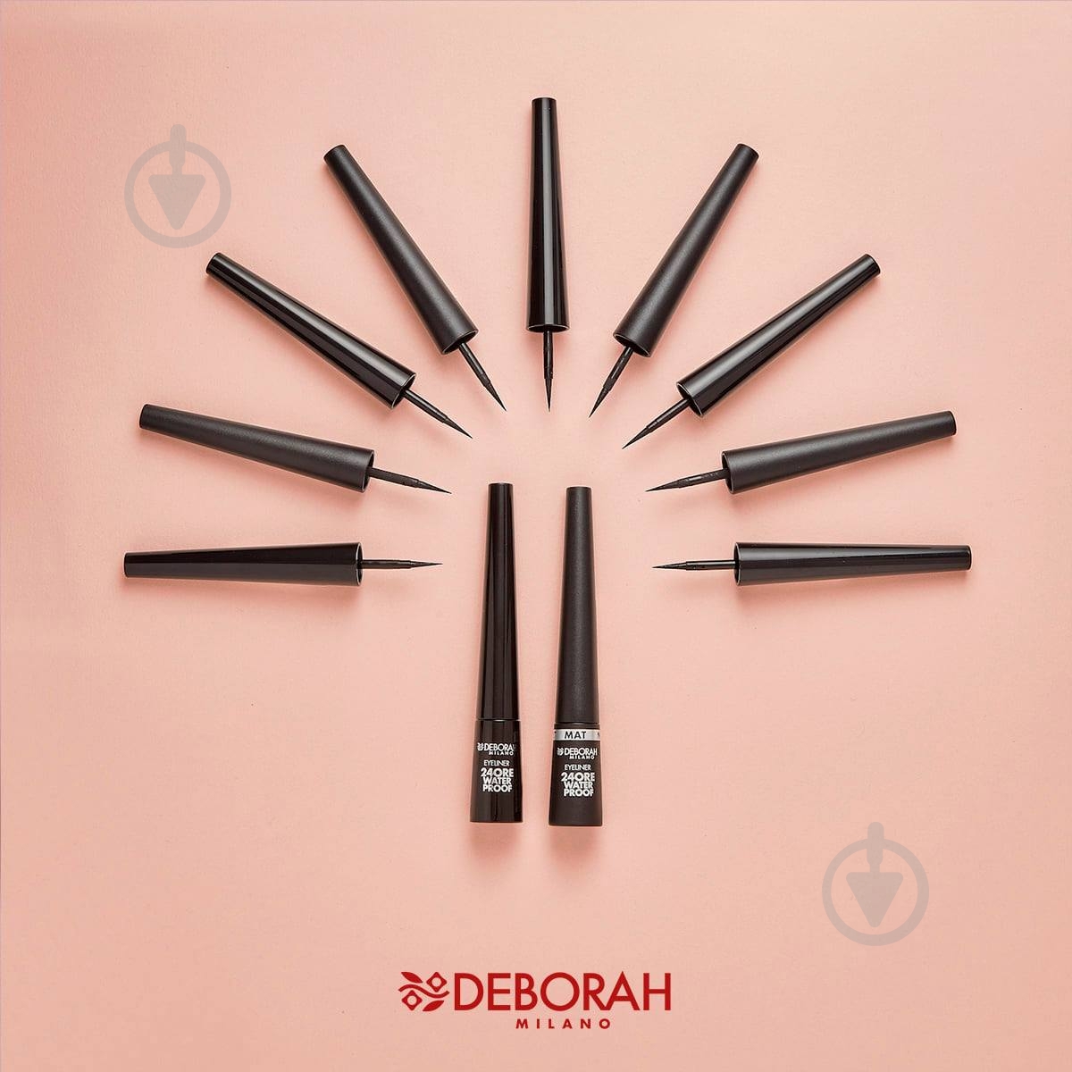 Підводка для очей DEBORAH 24Ore EXTRA EYELINER Black 2,9 г - фото 2