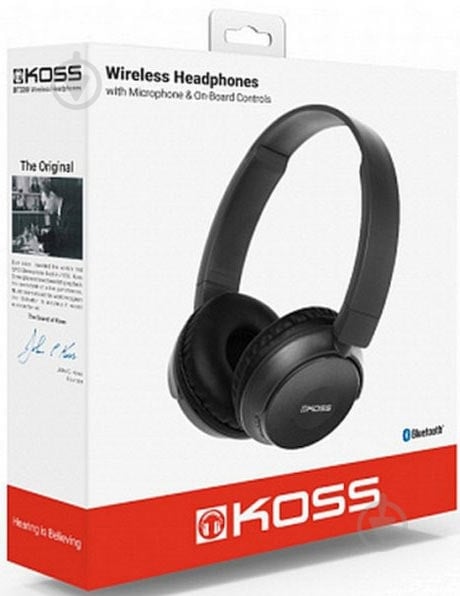 Наушники Koss BT330i On-Ear Wireless Mic black (196619.101) - фото 5