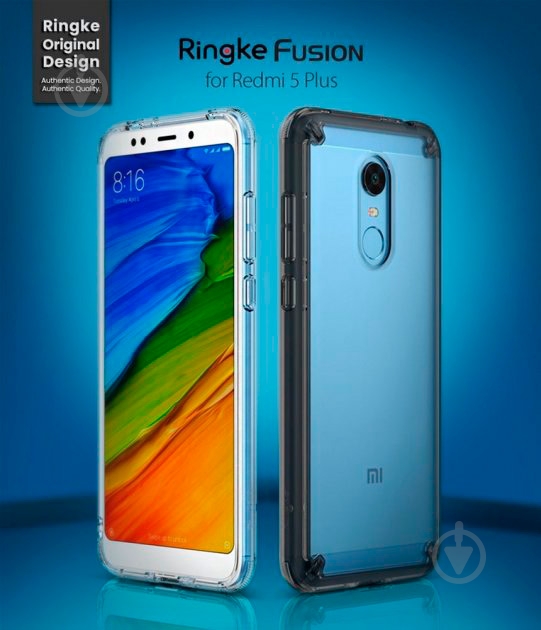 Чехол Ringke Fusion Clear для Xiaomi Redmi 5 Plus - фото 9