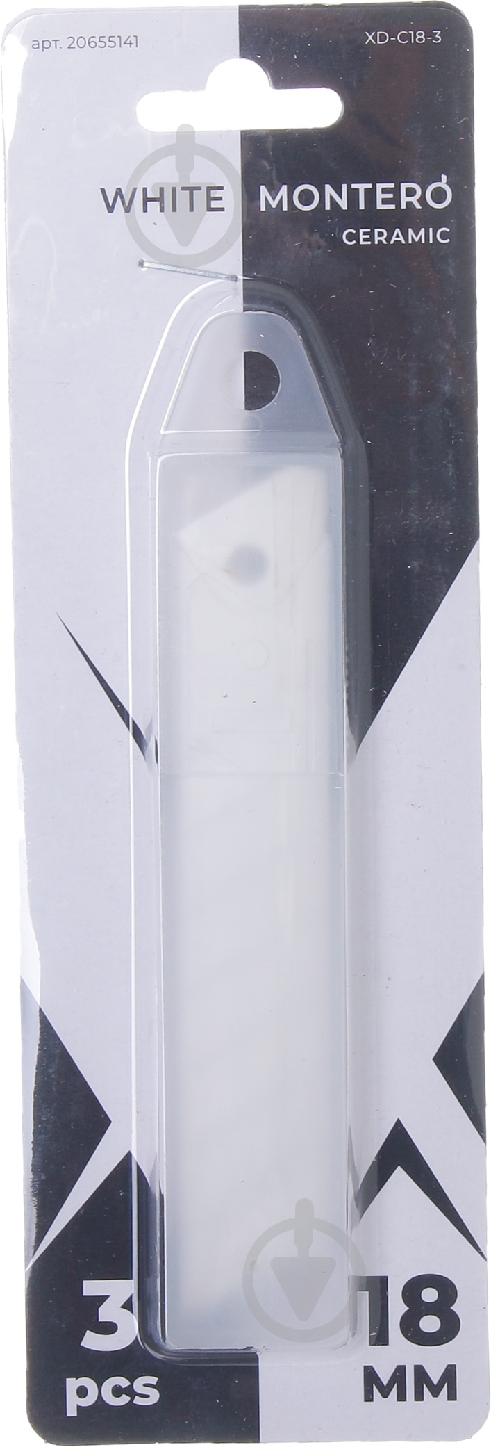 Лезвие сегментное Montero 18 мм XD-C18-3 - фото 1