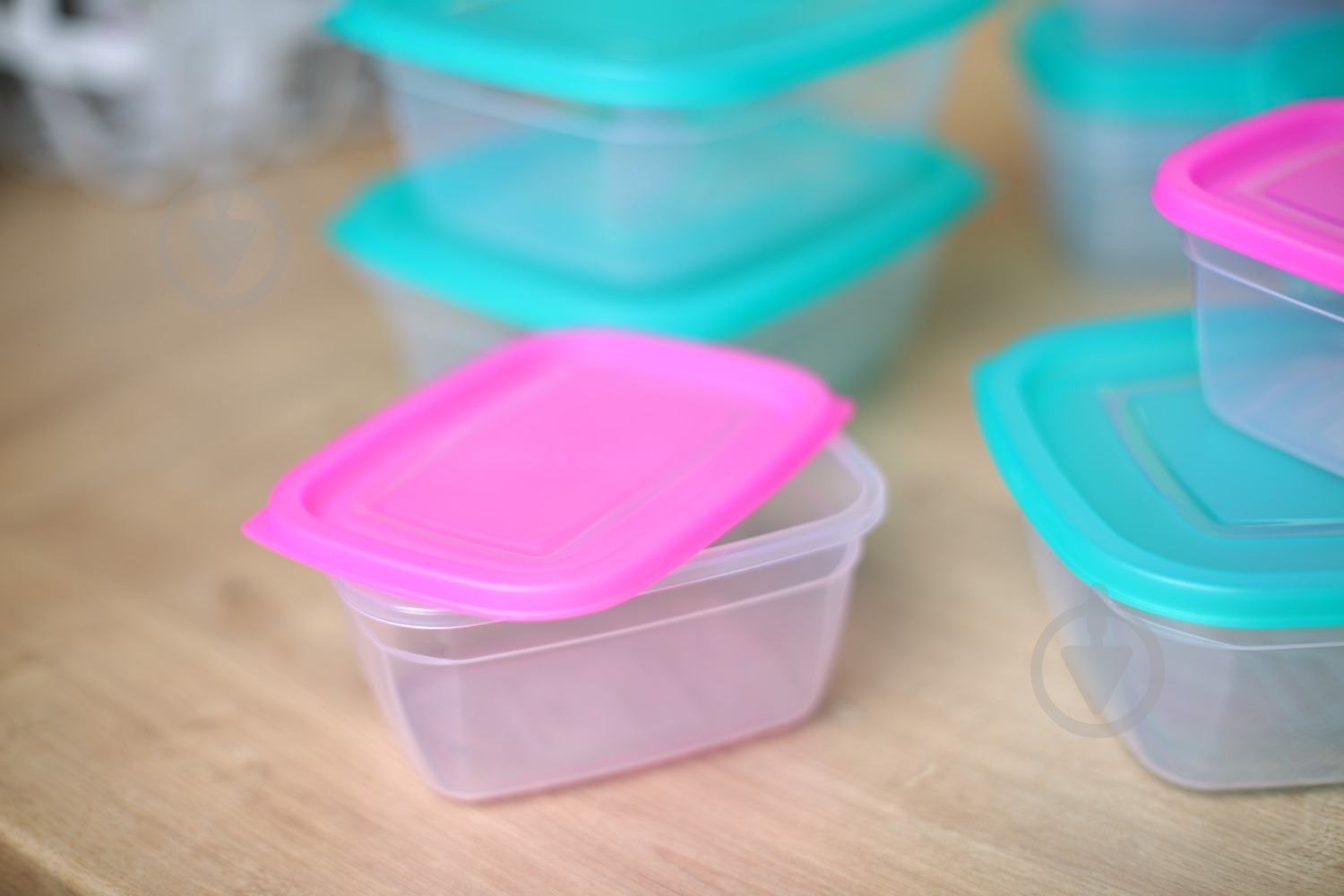 Набор контейнеров для пищевых продуктов UP! (Underprice) Eat&Go 950 мл розовый 3 шт. - фото 9 Набор контейнеров для пищевых продуктов UP! (Underprice) Eat&Go 950 мл розовый 3 шт. - фото 9