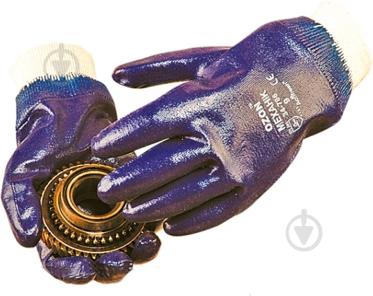 Перчатки Ozon МЕХАНИК с покрытием нитрил XL (10) 5-045 - фото 1