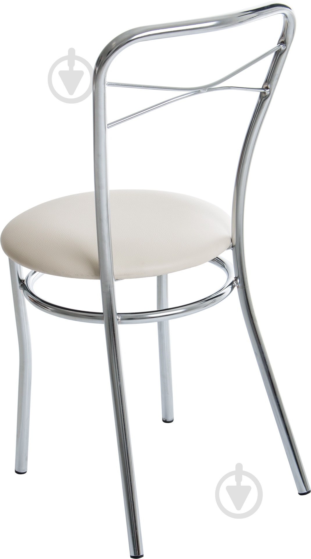 Стілець обідній Nowy Styl CASTANO CHROME BOX-4 V-18 хром/молочний - фото 3