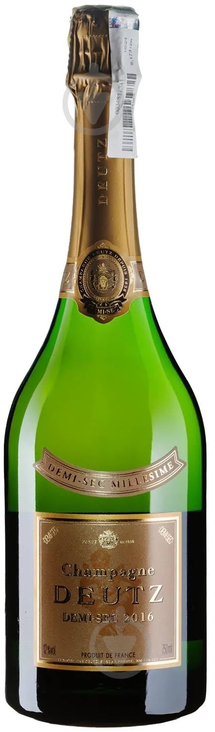 Вино игристое Deutz Demi-Sec 2016 0,75 л - фото 1 Вино игристое Deutz Demi-Sec 2016 0,75 л - фото 1