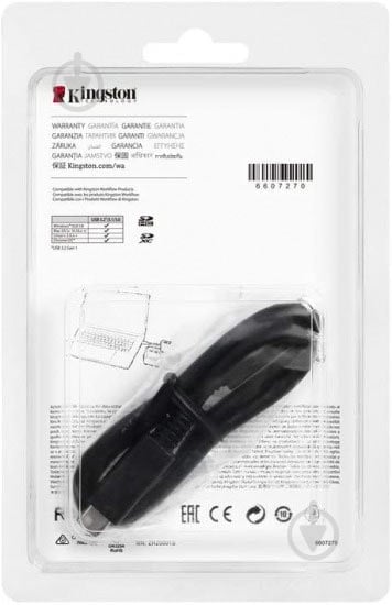 Кардридер Kingston Technology Workflow SD Reader USB 3.2 Gen 1 WFS-SD - фото 3 Кардридер Kingston Technology Workflow SD Reader USB 3.2 Gen 1 WFS-SD - фото 3