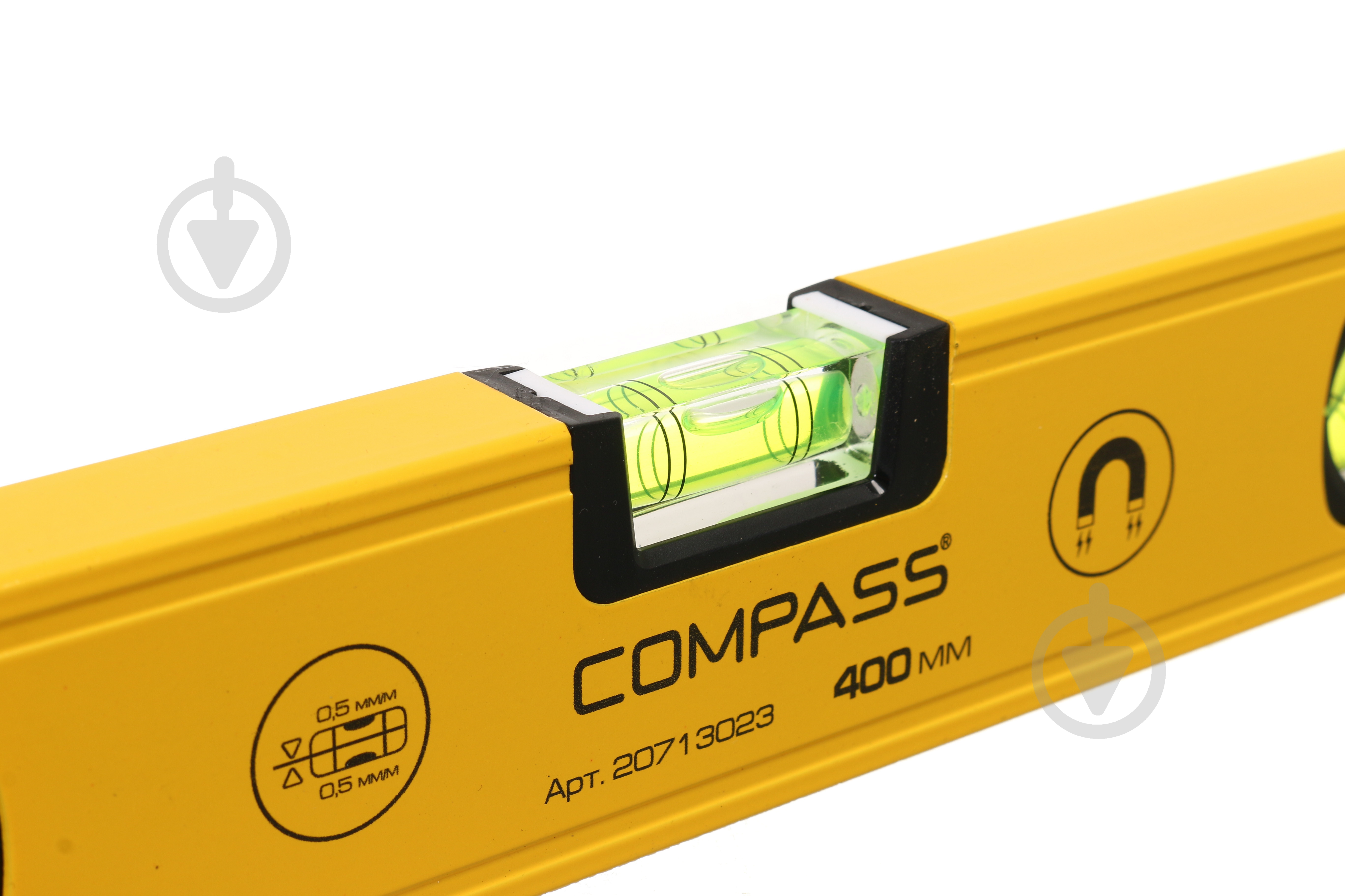 Уровень 40 см Compass магнитный AL-C1-400 - фото 4 Уровень 40 см Compass магнитный AL-C1-400 - фото 4