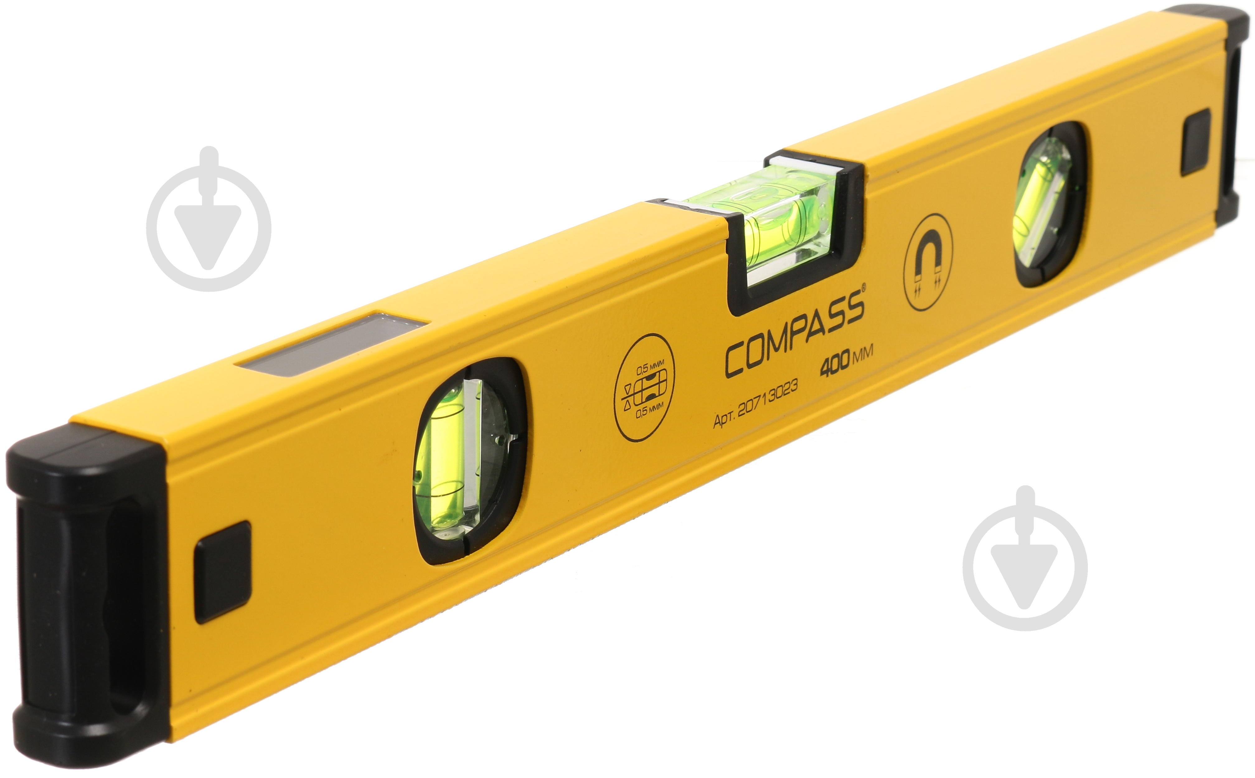 Уровень 40 см Compass магнитный AL-C1-400 - фото 2 Уровень 40 см Compass магнитный AL-C1-400 - фото 2