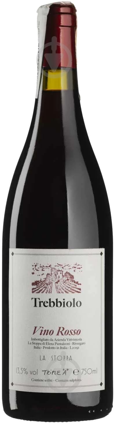 Вино La Stoppa Trebbiolo Rosso semi-sec 0,75 л - фото 1 Вино La Stoppa Trebbiolo Rosso semi-sec 0,75 л - фото 1