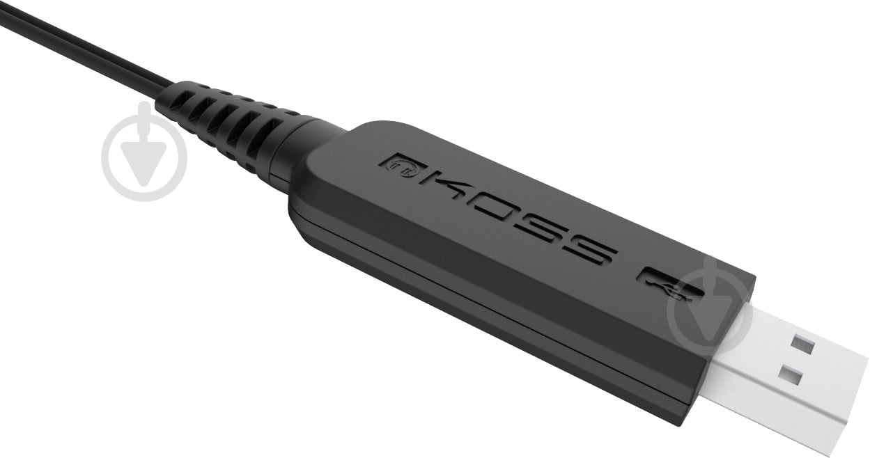 Гарнитура Koss CS195 Mono USB black (194267.101) - фото 3
