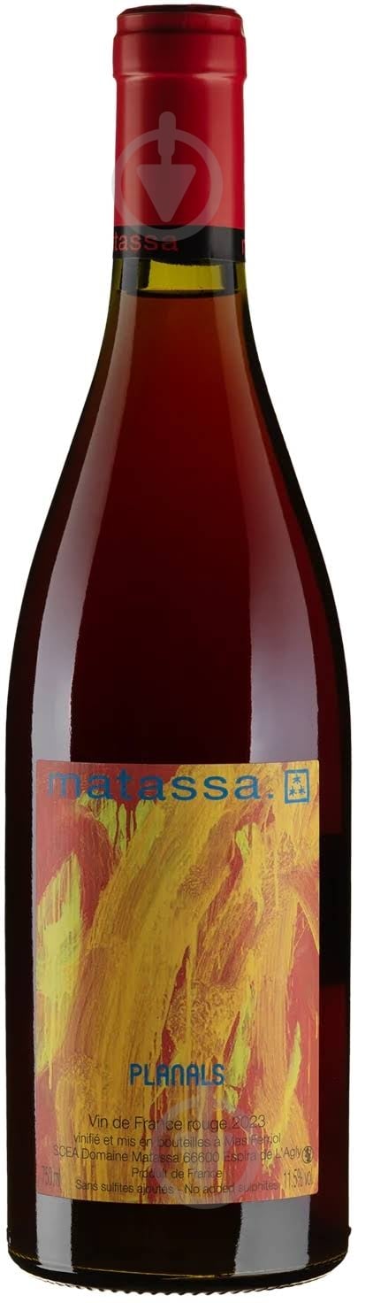 Вино Matassa Planals 2023 0,75 л - фото 1