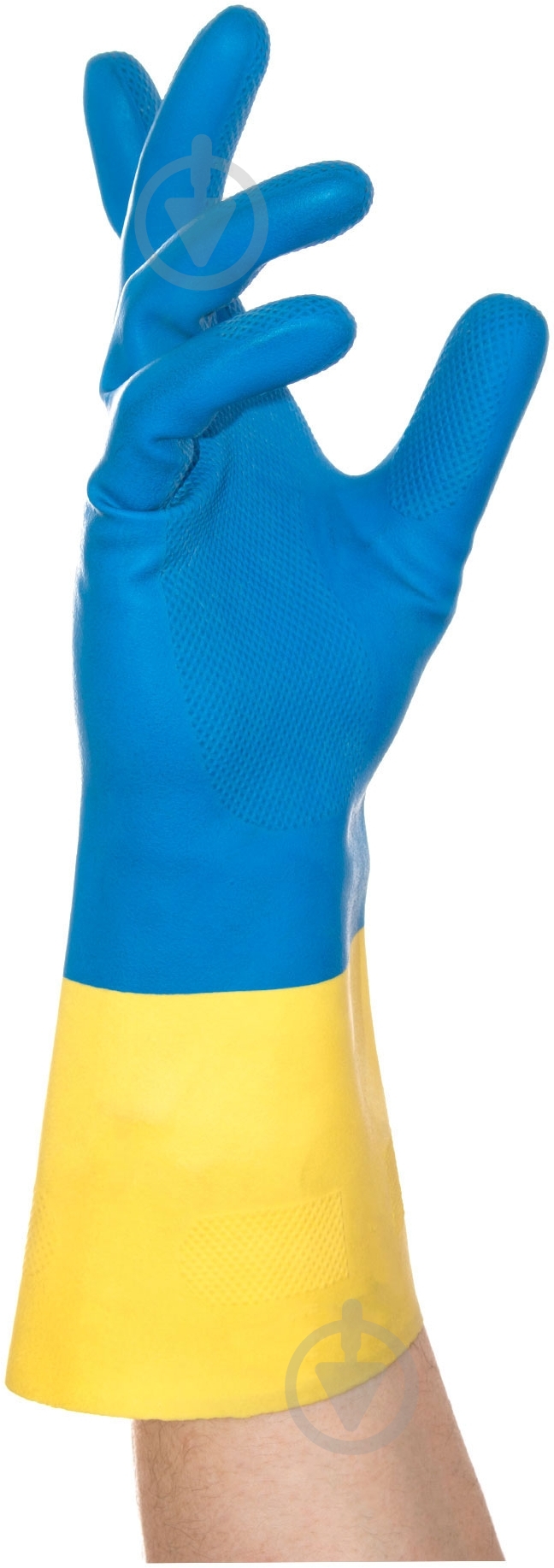 Перчатки Ozon Химик цвет в ассортименте с покрытием латекс M (8) 6-033 - фото 1