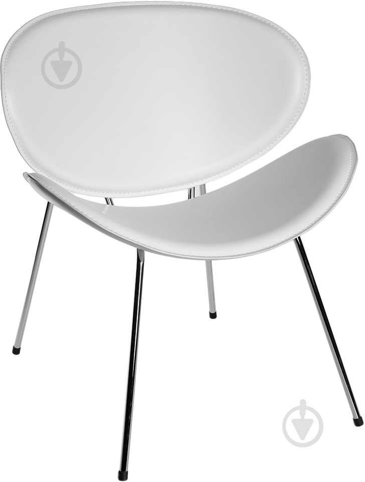 Стул обеденный Arena алюминий/белый - фото 1