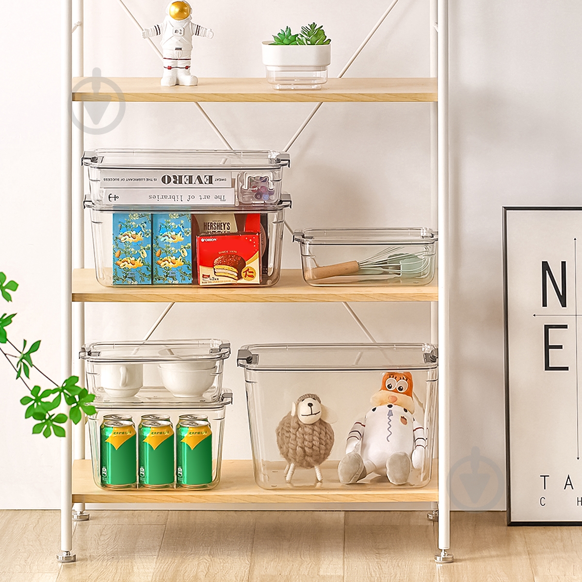 Ящик для зберігання MVM FH-35 XS T FH-35 XS T 90x280x190 мм - фото 4