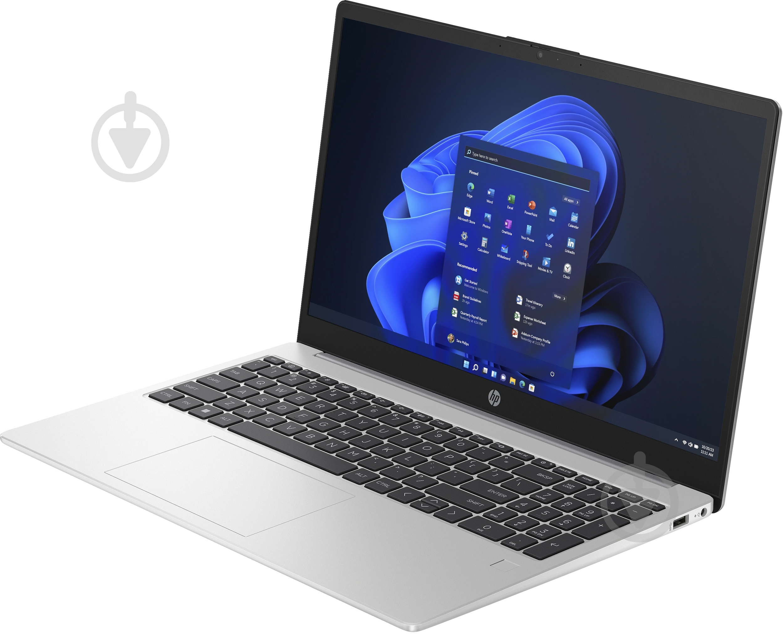 Ноутбук HP 250-G10 15,6" (9G8F2ES) silver - фото 3 Ноутбук HP 250-G10 15,6" (9G8F2ES) silver - фото 3