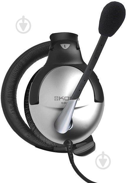 Гарнітура Koss SB45 Over-Ear USB black/silver (195752.101) - фото 3 Гарнітура Koss SB45 Over-Ear USB black/silver (195752.101) - фото 3