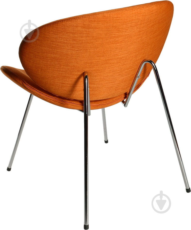 Стілець обідній Arena алюміній/помаранчевий - фото 3 Стілець обідній Arena алюміній/помаранчевий - фото 3