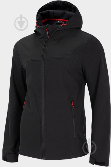 Куртка мужская демисезонная 4F NOSD4-SFM300-20S р.S черная - фото 4 Куртка мужская демисезонная 4F NOSD4-SFM300-20S р.S черная - фото 4