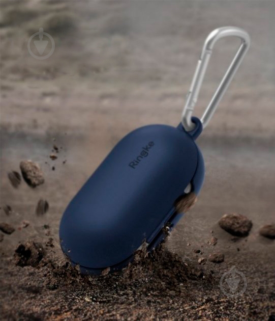 Чехол для наушников Ringke Galaxy Buds navy RCS4613 - фото 4 Чехол для наушников Ringke Galaxy Buds navy RCS4613 - фото 4