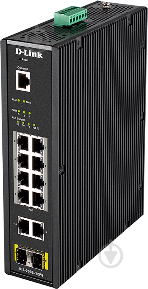 Коммутатор D-Link 12PS DIS-200G - фото 1