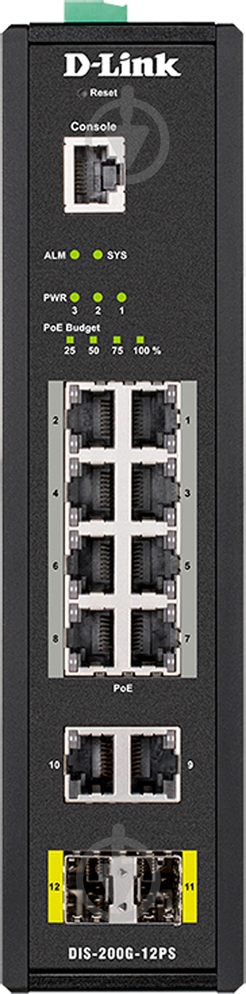 Коммутатор D-Link 12PS DIS-200G - фото 3
