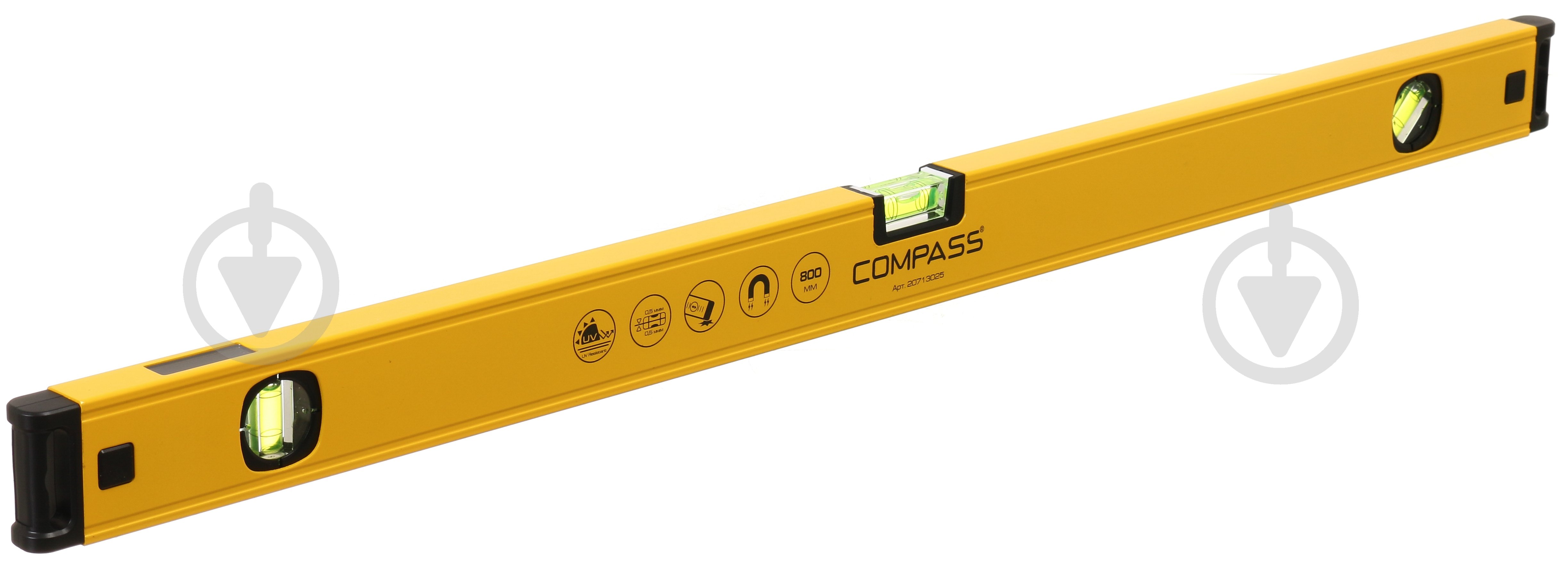 Уровень 80 см Compass магнитный AL-C1-800 - фото 1