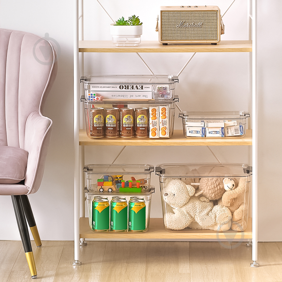 Ящик для зберігання MVM FH-35 XL T FH-35 XL T 235x385x270 мм - фото 3 Ящик для зберігання MVM FH-35 XL T FH-35 XL T 235x385x270 мм - фото 3