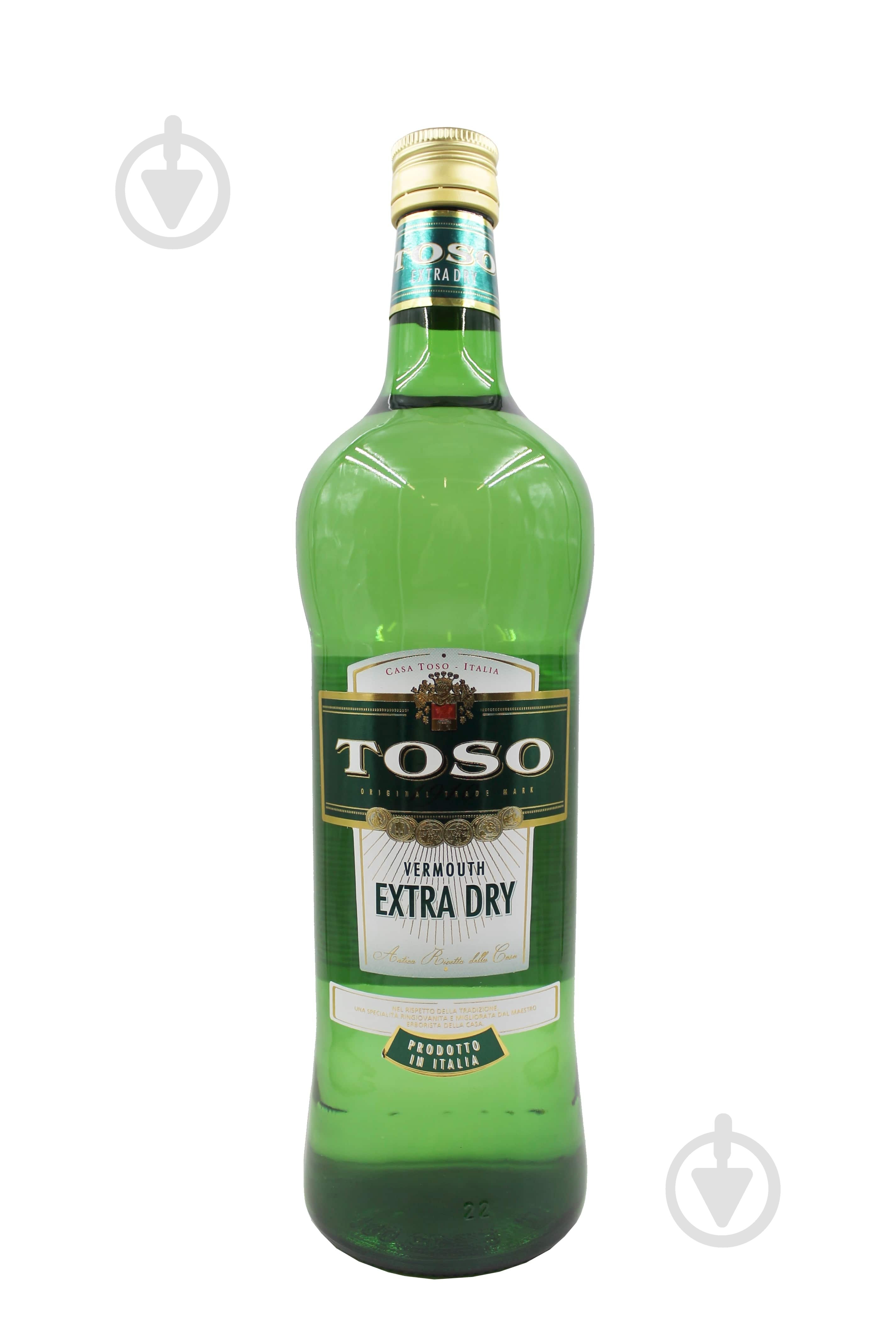 Вермут Toso Vermouth Extra Dry 1 л - фото 1 Вермут Toso Vermouth Extra Dry 1 л - фото 1