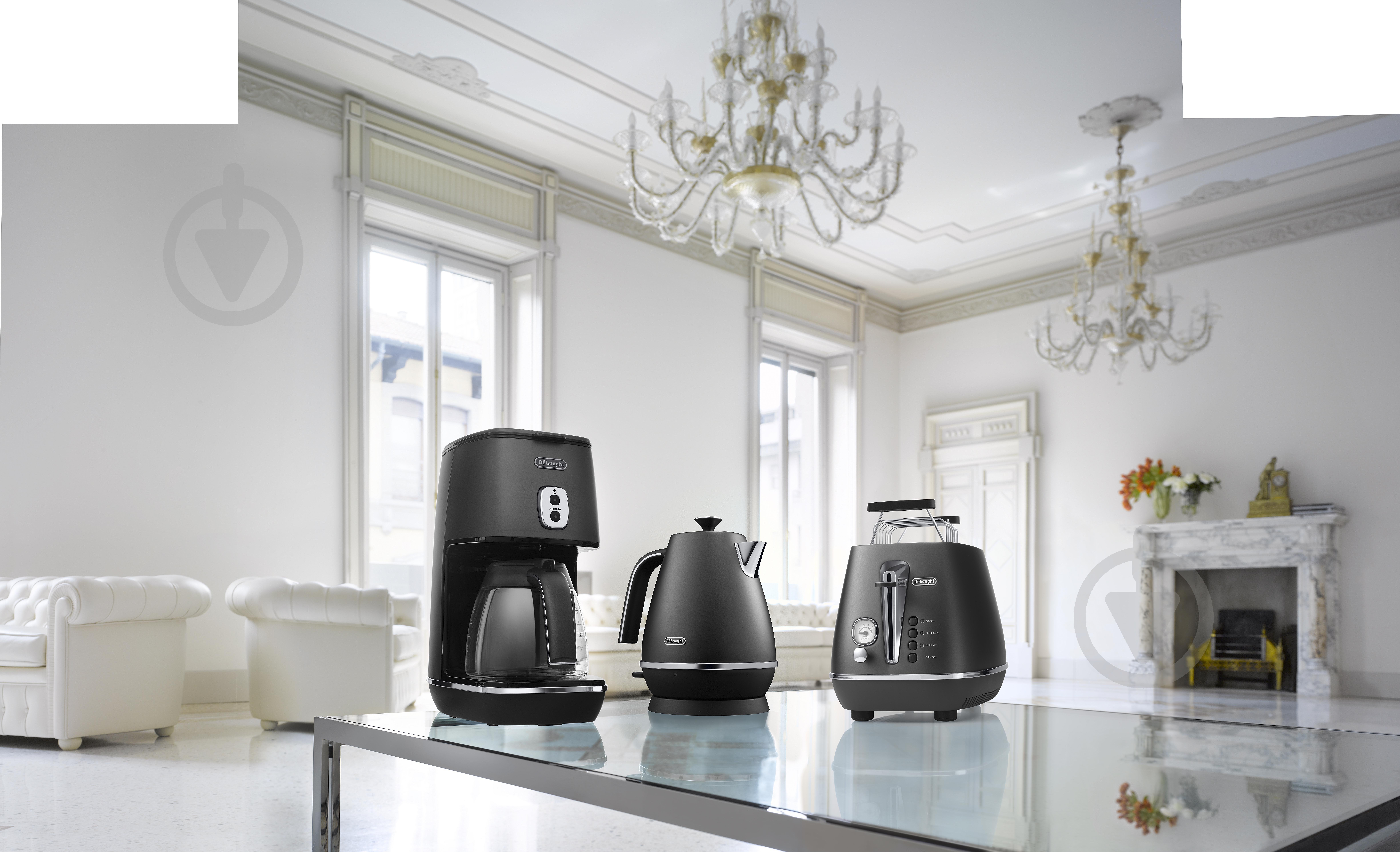 Тостер Delonghi CTI2103.BK черный - фото 6