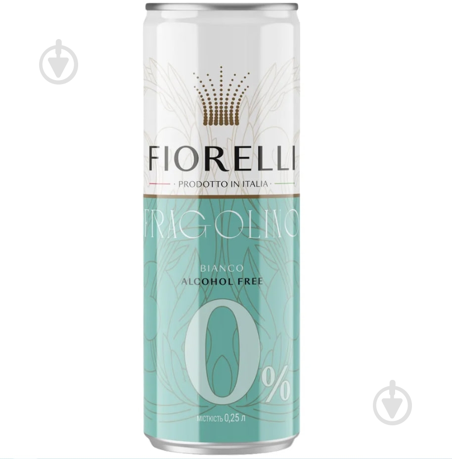 Вино Fiorelli Fragolino Bianco Zero Alcohol 250 мл - фото 1