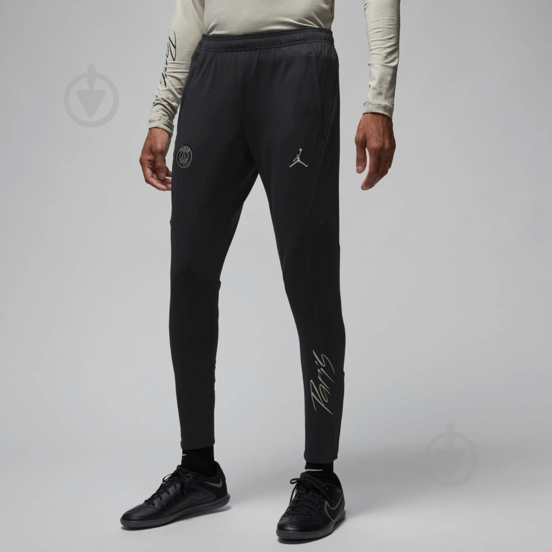Штани Nike PSG M NK DF STRK PANT KPZ 3R DZ0897-010 р. M чорний - фото 1 Штани Nike PSG M NK DF STRK PANT KPZ 3R DZ0897-010 р. M чорний - фото 1