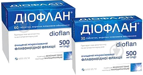 Диофлан №60 таблетки 450 мг50 мг - фото 1