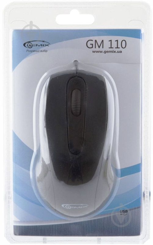Мышь Gemix GM110 black - фото 5
